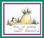 Birthday Chicken Card